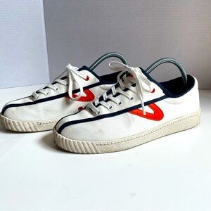 Tretorn J. Crew Collaboration Canvas Women's Tennis Shoes Size 8.5